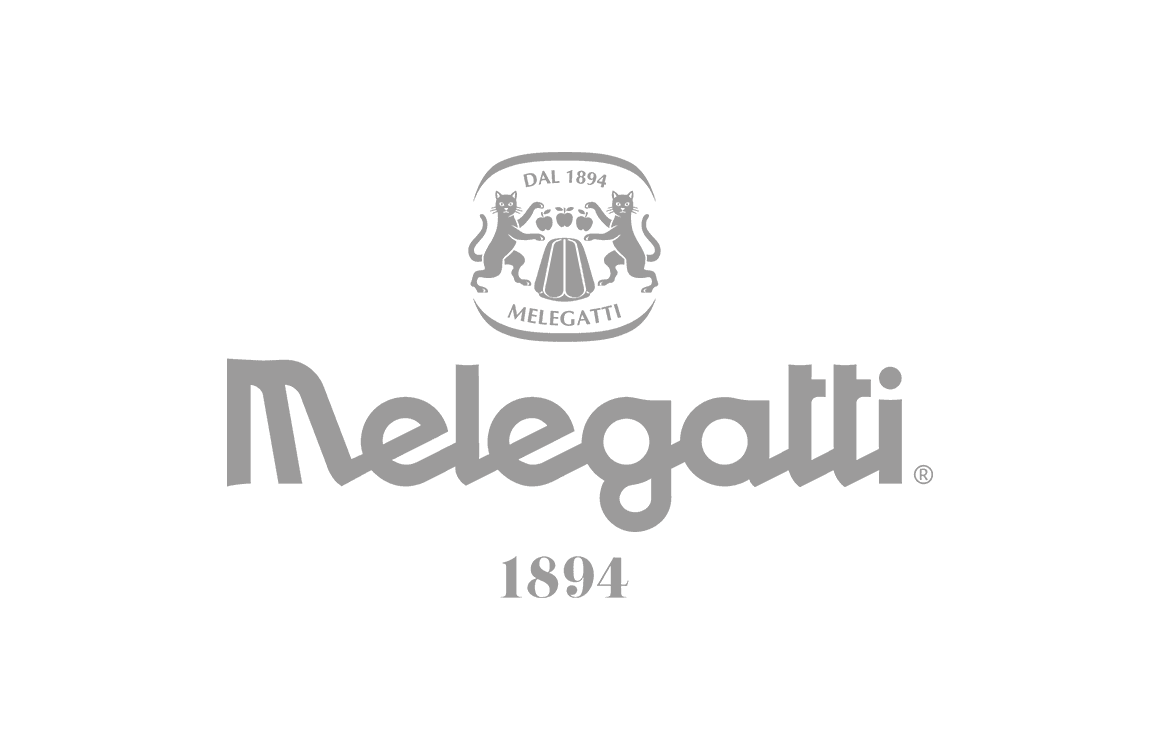 Logo Melegatti, cliente Erbacipollina nel food & beverage italiano