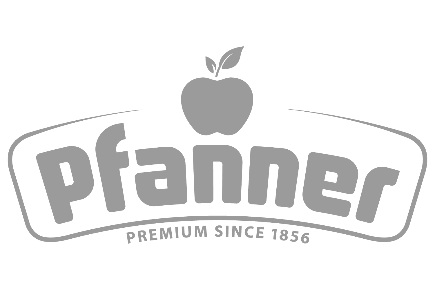 Logo Pfanner, cliente Erbacipollina nel food & beverage italiano