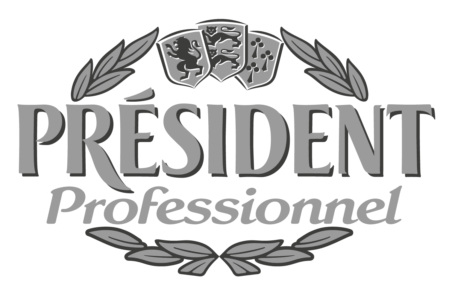 Logo President Professionel, cliente Erbacipollina nel food & beverage italiano