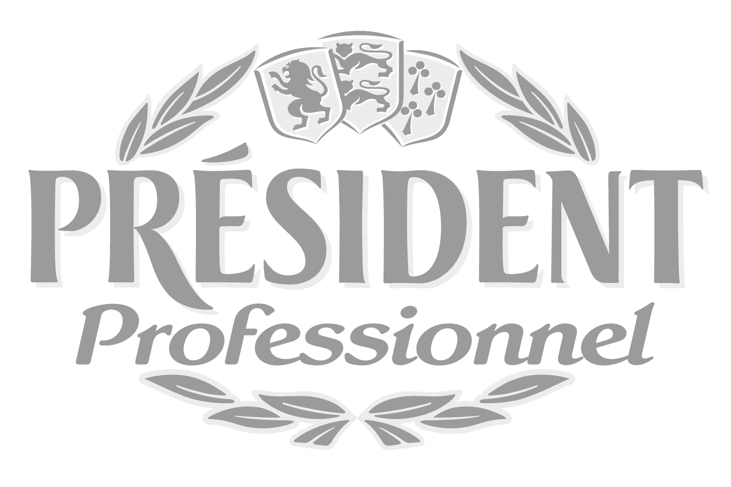 Logo President Professionel, cliente Erbacipollina nel food & beverage italiano